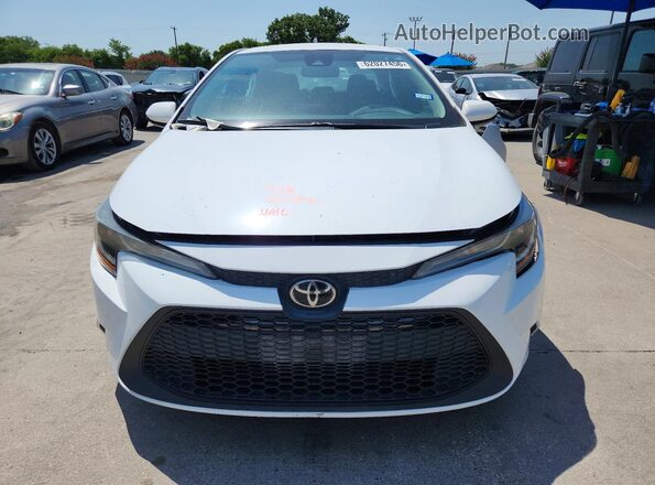5YFEPRAE5LP077084 2020 TOYOTA COROLLA White Vista frontal
