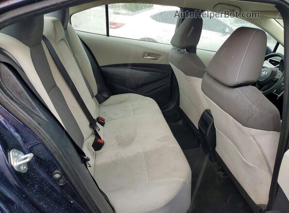 5YFEPRAE5LP095259 2020 TOYOTA COROLLA Blue Widok tylnych siedzeń