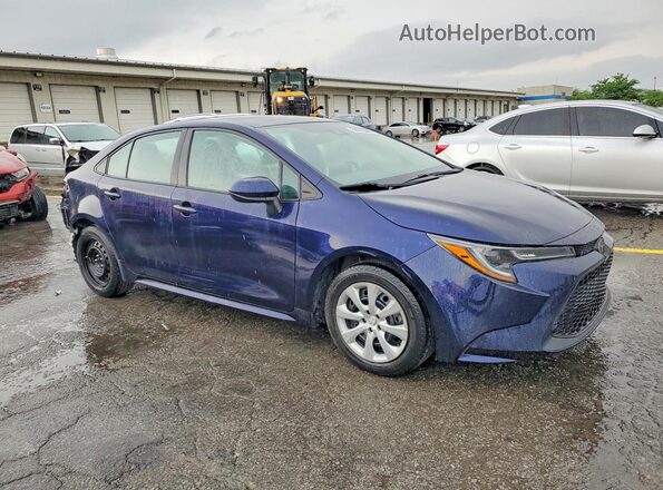 5YFEPRAE5LP095259 2020 TOYOTA COROLLA Blue Przód prawy