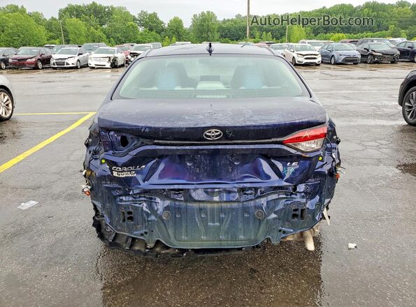 5YFEPRAE5LP095259 2020 TOYOTA COROLLA Blue Widok z tyłu