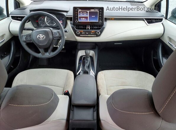 5YFEPRAE5LP095259 2020 TOYOTA COROLLA Blue Widok deski rozdzielczej