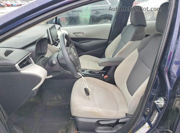 5YFEPRAE5LP095259 2020 TOYOTA COROLLA Blue Widok wnętrza z przodu