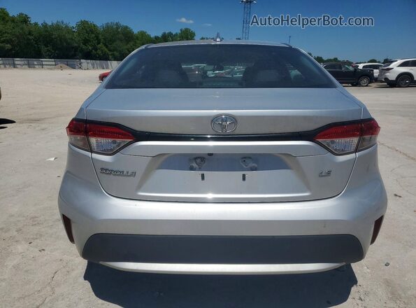 5YFEPRAE5LP097366 2020 TOYOTA COROLLA Silver Вид ззаду