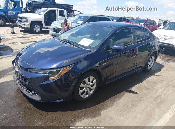 5YFEPRAE5LP107927 2020 TOYOTA COROLLA Blue Vista tres cuartos delantera izquierda