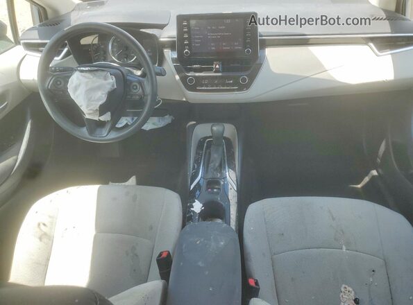 5YFEPRAE5LP111282 2020 TOYOTA COROLLA Blue Вид панелі приладів