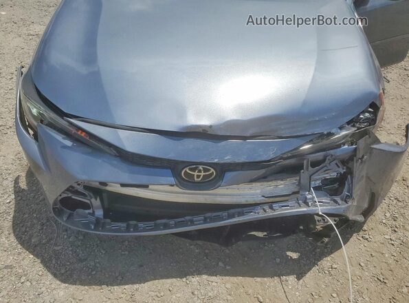 5YFEPRAE5LP111282 2020 TOYOTA COROLLA Blue Вид задньої частини салону
