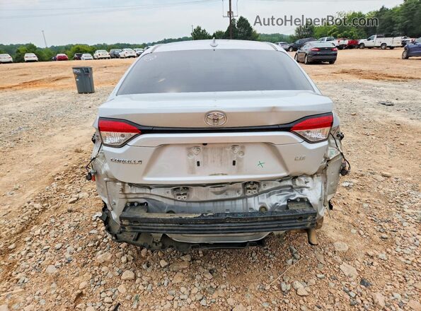 5YFEPRAE5LP111315 2020 TOYOTA COROLLA Silver Rear view