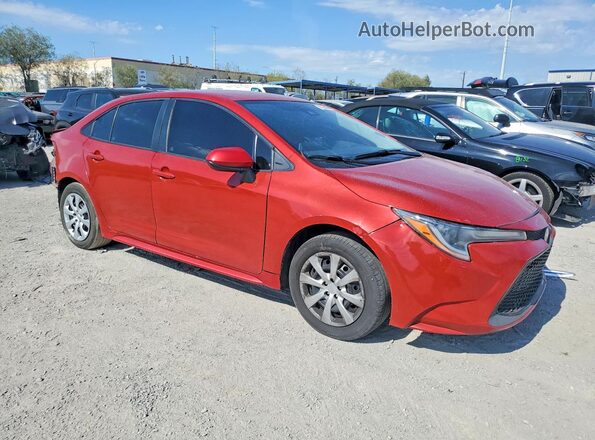 5YFEPRAE5LP140524 2020 TOYOTA COROLLA Красный Передняя правая четверть