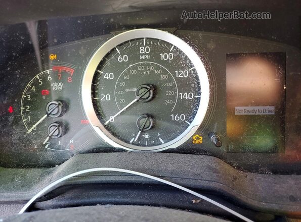 5YFEPRAE6LP145036 2020 TOYOTA COROLLA Белый Вид щитка приборов