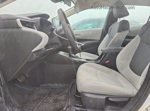 5YFEPRAE7LP030963 2020 TOYOTA COROLLA White წინა სალონის ხედი