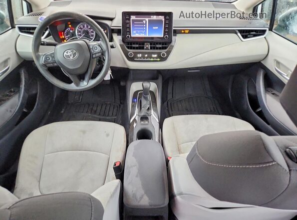 5YFEPRAE7LP030963 2020 TOYOTA COROLLA White წინა პანელის ხედი