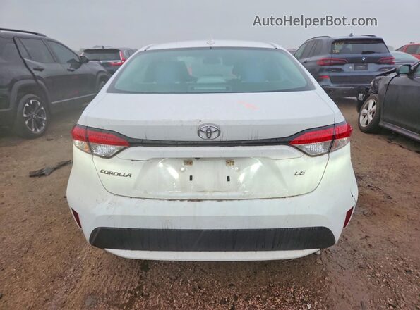 5YFEPRAE7LP030963 2020 TOYOTA COROLLA White უკანა ხედი