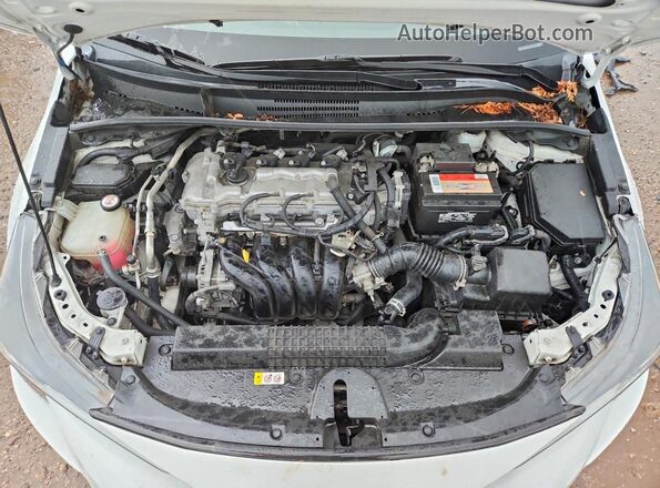 5YFEPRAE7LP030963 2020 TOYOTA COROLLA White უკანა სალონის ხედი