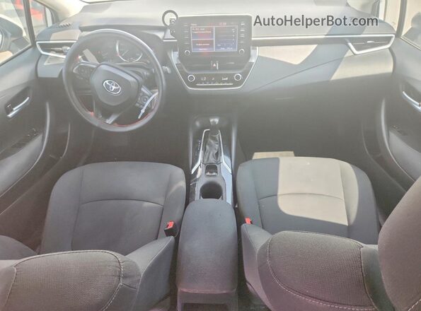 5YFEPRAE7LP042613 2020 TOYOTA COROLLA White Dashboard view