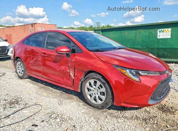 5YFEPRAE7LP057208 2020 TOYOTA COROLLA Red Delantero derecho