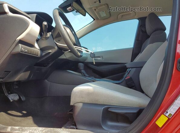 5YFEPRAE7LP057208 2020 TOYOTA COROLLA Red Vista interior delantera
