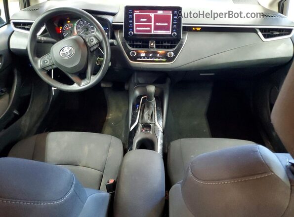 5YFEPRAE7LP080391 2020 TOYOTA COROLLA Черный Вид панели приборов
