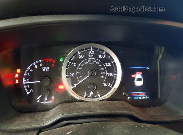 5YFEPRAE7LP080391 2020 TOYOTA COROLLA Черный Вид щитка приборов