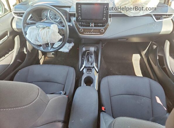 5YFEPRAE8LP034083 2020 TOYOTA COROLLA Black Widok deski rozdzielczej
