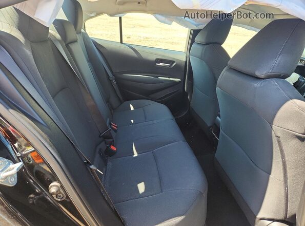 5YFEPRAE8LP034083 2020 TOYOTA COROLLA Black Widok tylnych siedzeń