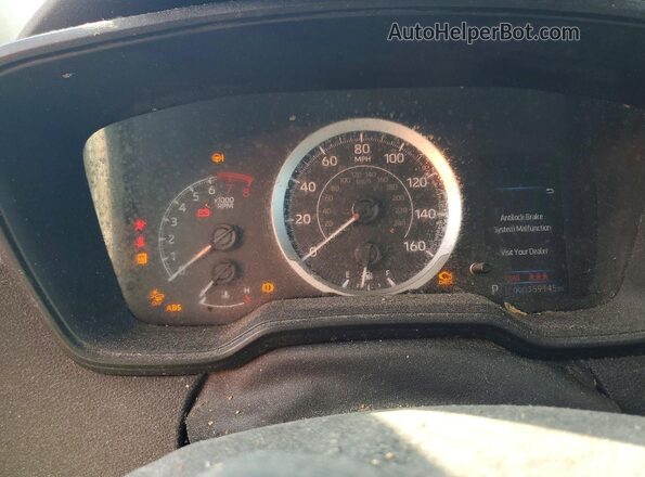 5YFEPRAE8LP053233 2020 TOYOTA COROLLA Blue Вид щитка приладів
