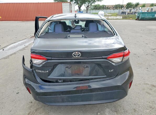5YFEPRAE8LP055807 2020 TOYOTA COROLLA Black Vista trasera