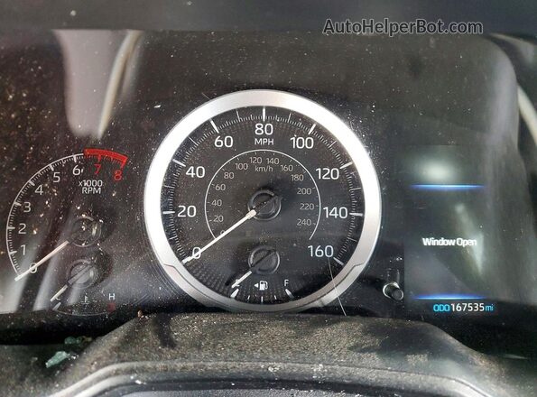 5YFEPRAE8LP055807 2020 TOYOTA COROLLA Black Vista del cuadro de instrumentos