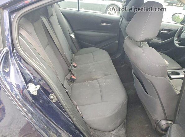 5YFEPRAE8LP068220 2020 TOYOTA COROLLA Blue უკანა სავარძლების ხედი