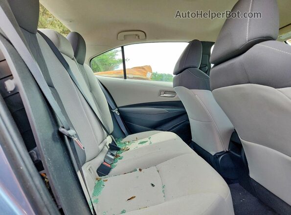 5YFEPRAE8LP100146 2020 TOYOTA COROLLA Blue Вид задніх сидінь