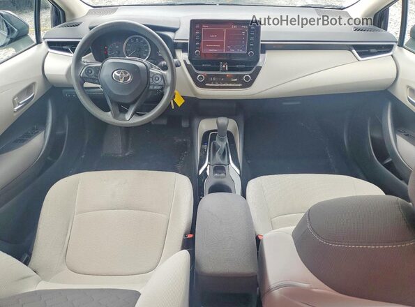 5YFEPRAE9LP011069 2020 TOYOTA COROLLA Blue Widok deski rozdzielczej