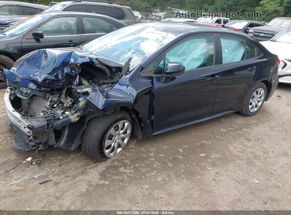 5YFEPRAE9LP035579 2020 TOYOTA COROLLA Синий Передняя левая четверть