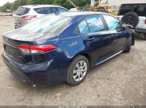 5YFEPRAE9LP035579 2020 TOYOTA COROLLA Синий Задняя правая четверть
