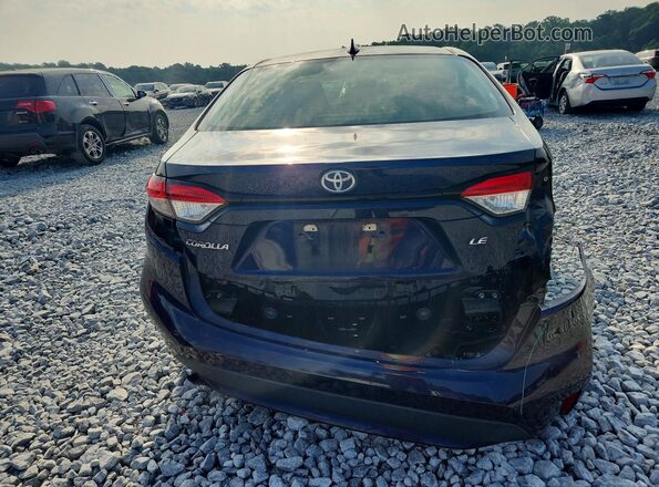 5YFEPRAE9LP047702 2020 TOYOTA COROLLA Blue Vista trasera