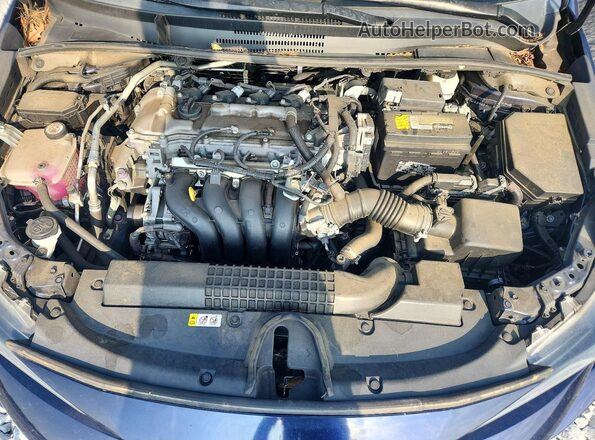 5YFEPRAE9LP047702 2020 TOYOTA COROLLA Blue Vista interior trasera
