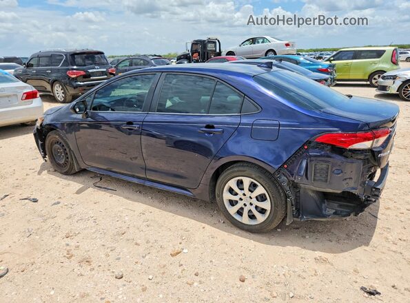 5YFEPRAE9LP067755 2020 TOYOTA COROLLA Blue Rear left