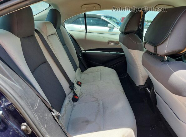5YFEPRAE9LP067755 2020 TOYOTA COROLLA Blue Rear seats view