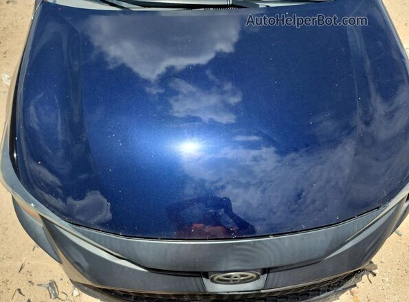 5YFEPRAE9LP067755 2020 TOYOTA COROLLA Blue Rear interior view