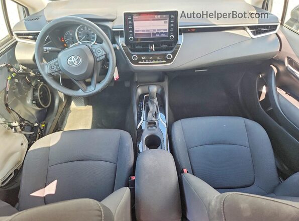 5YFEPRAE9LP086788 2020 TOYOTA COROLLA Silver წინა პანელის ხედი