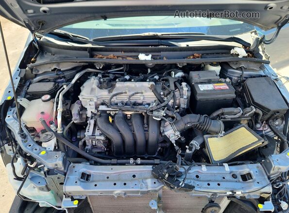 5YFEPRAE9LP086788 2020 TOYOTA COROLLA Silver უკანა სალონის ხედი