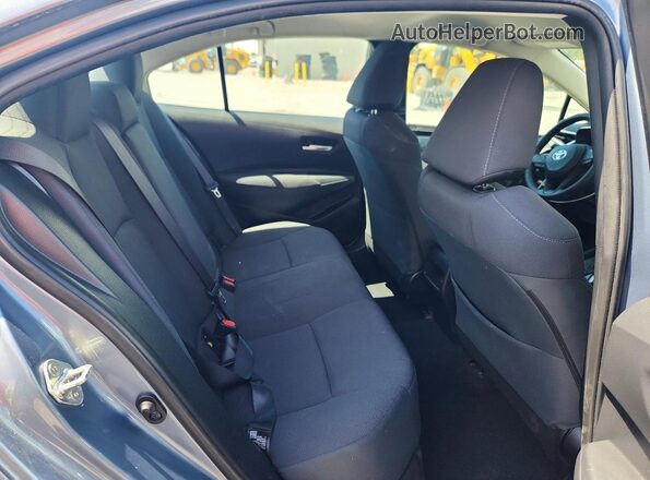 5YFEPRAE9LP086788 2020 TOYOTA COROLLA Silver უკანა სავარძლების ხედი