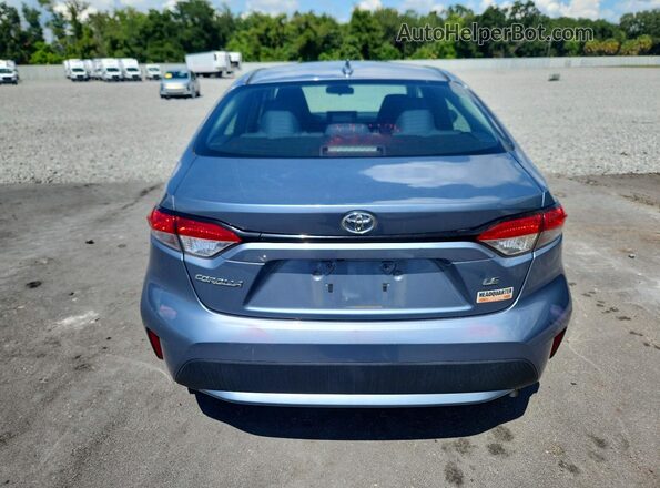 5YFEPRAE9LP086788 2020 TOYOTA COROLLA Silver უკანა ხედი