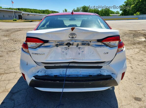 5YFEPRAE9LP139179 2020 TOYOTA COROLLA White Widok z tyłu