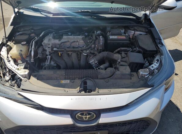 5YFEPRAEXLP051175 2020 TOYOTA COROLLA Silver უკანა სალონის ხედი