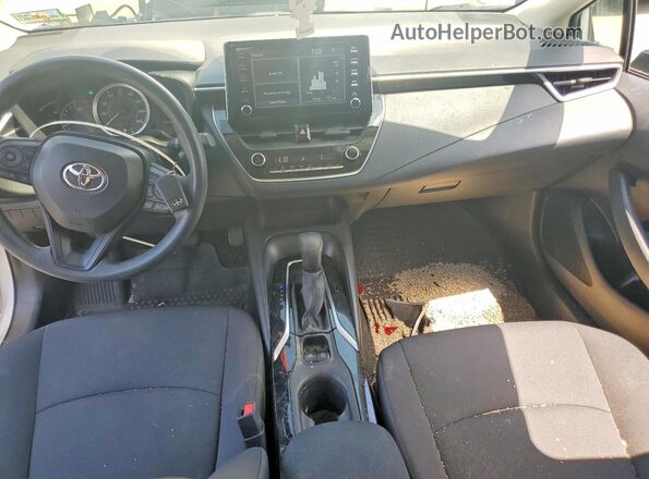 5YFEPRAEXLP051175 2020 TOYOTA COROLLA Silver წინა პანელის ხედი