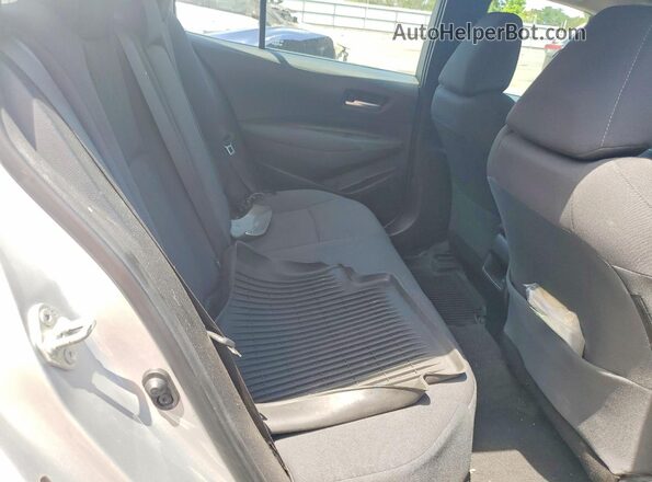 5YFEPRAEXLP051175 2020 TOYOTA COROLLA Silver უკანა სავარძლების ხედი