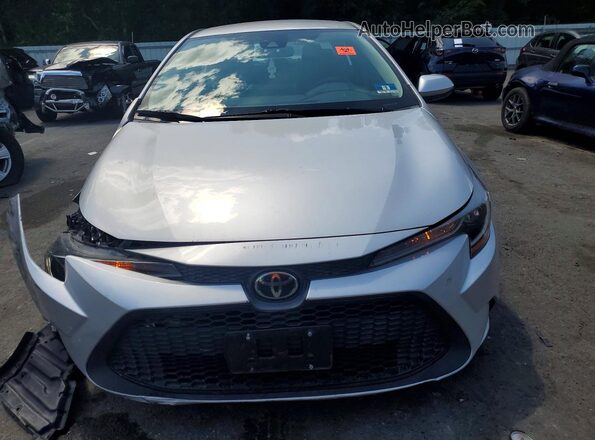 5YFEPRAEXLP051175 2020 TOYOTA COROLLA Silver წინა ხედი