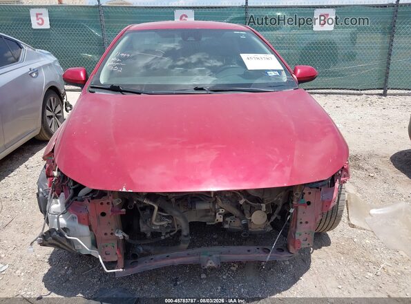 5YFEPRAEXLP069496 2020 TOYOTA COROLLA Red Սալոնի հետևի տեսք