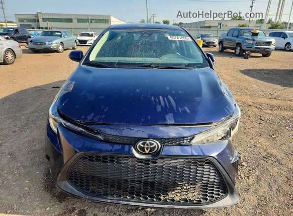 5YFEPRAEXLP108815 2020 TOYOTA COROLLA Blue Widok z przodu