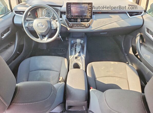 5YFEPRAEXLP108815 2020 TOYOTA COROLLA Blue Widok deski rozdzielczej