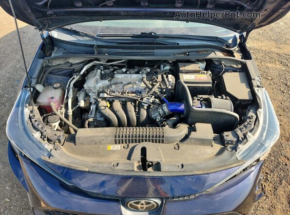 5YFEPRAEXLP108815 2020 TOYOTA COROLLA Blue Widok wnętrza z tyłu